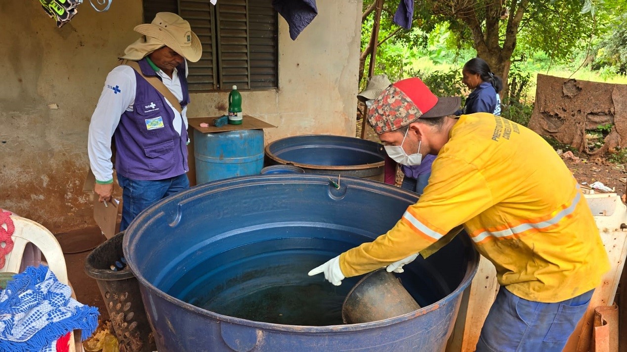 Iniciada força-tarefa contra chikungunya na Reserva Indígena e confirmada epidemia