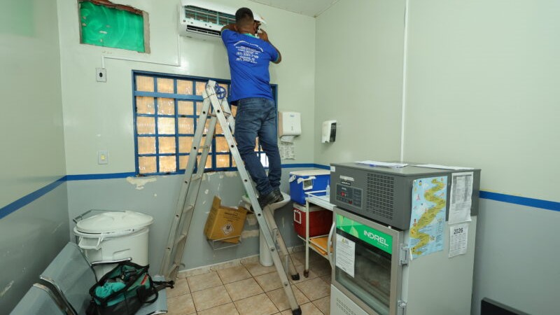 UBS do 4º Plano recebeu novos equipamentos e a instalação de aparelhos de ar-condicionado mais potentes UBS do 4º Plano recebeu novos equipamentos e a instalação de aparelhos de ar-condicionado mais potentes