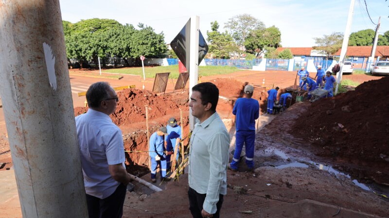 Prefeitura avança na Eulália Pires com obras para acabar com alagamentos Prefeitura avança na Eulália Pires com obras para acabar com alagamentos