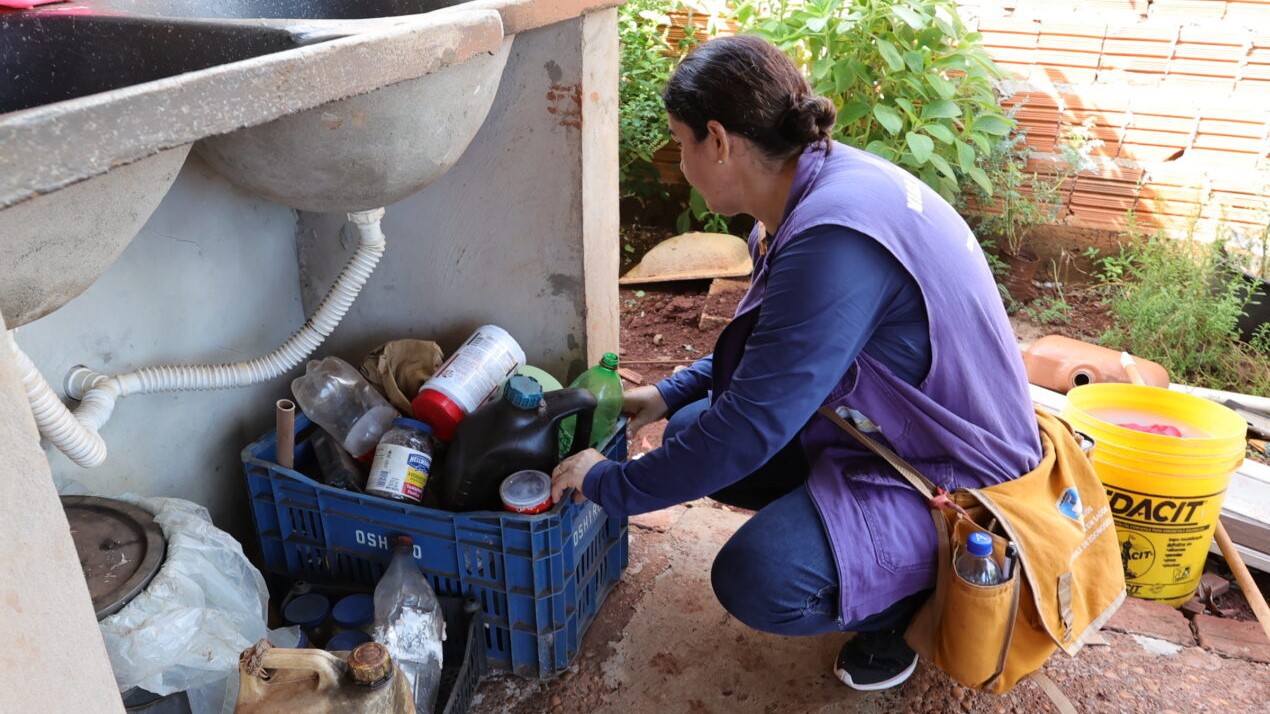 Na guerra contra a Chikungunya, Agentes de combate às endemias vistoriam 1.354 imóveis em apenas um dia