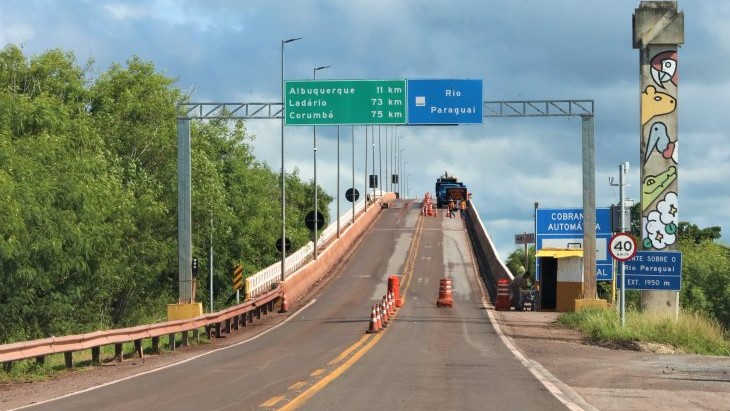 Governo de MS vai iniciar nova etapa de recuperação da ponte sobre o Rio Paraguai, em Corumbá Governo de MS vai iniciar nova etapa de recuperação da ponte sobre o Rio Paraguai, em Corumbá