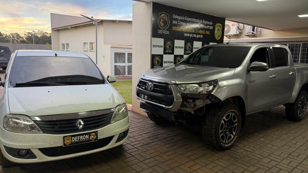 Polícia Civil recupera caminhonete furtada no Paraná e prende dois homens em Dourados Polícia Civil recupera caminhonete furtada no Paraná e prende dois homens em Dourados