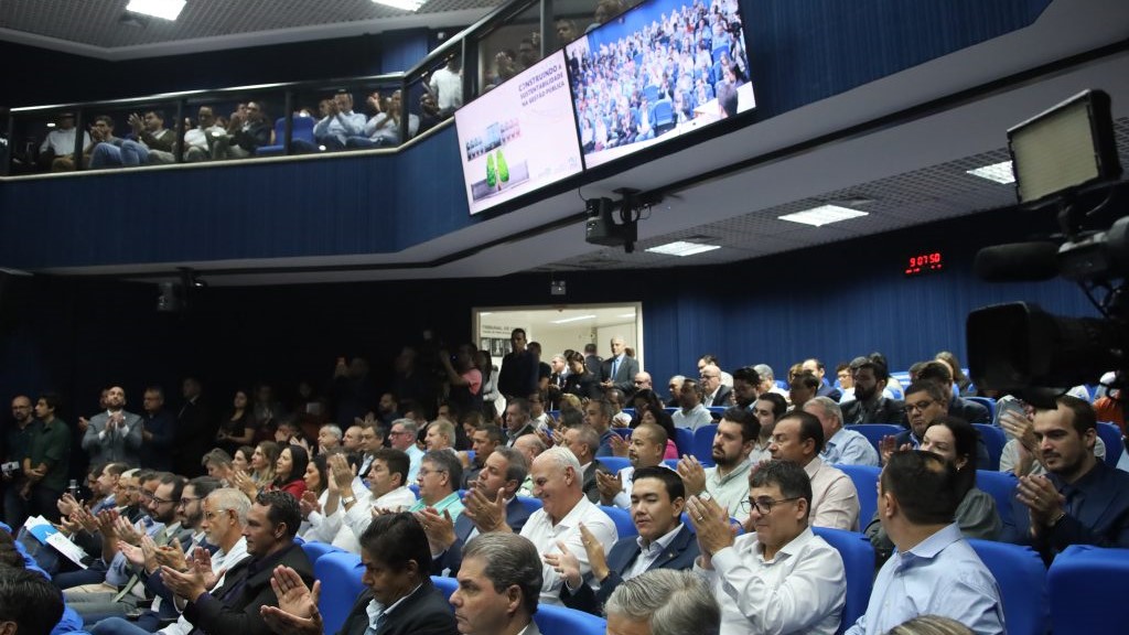 Governo de MS reforça desenvolvimento sustentável durante seminário no TCE-MS Governo de MS reforça desenvolvimento sustentável durante seminário no TCE-MS