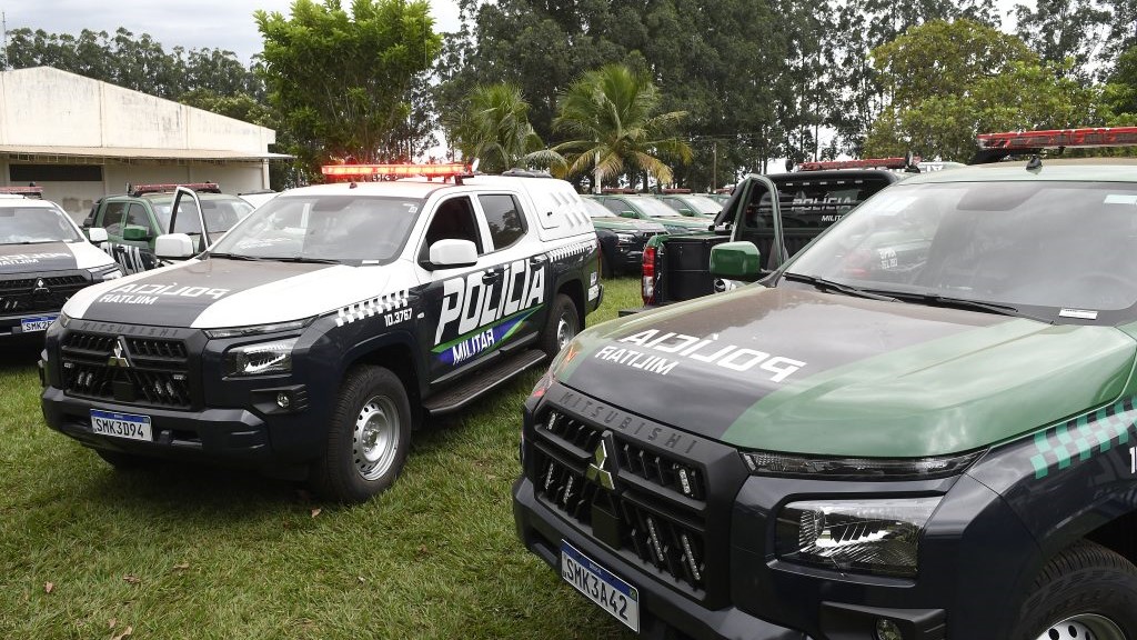 Novas viaturas estão sendo preparadas para atender segurança pública em diversas regiões do Estado