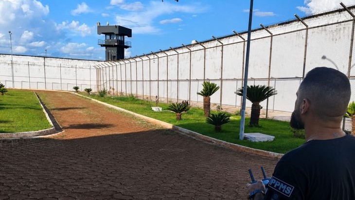 Polícia Penal utiliza drones para ampliar a vigilância na Penitenciária de Dourados