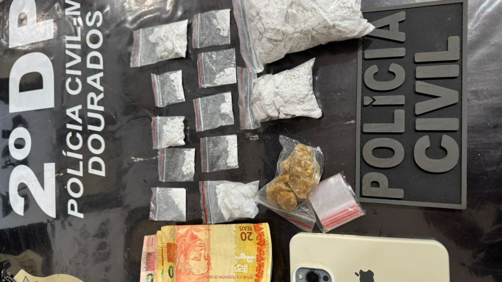 Polícia prende mulher por tráfico de drogas em Dourados