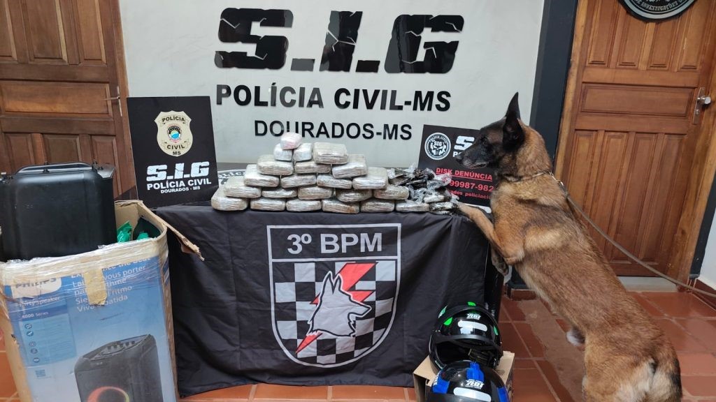 Políciais cumprem mandados em investigação que apura esquema de tráfico interestadual de drogas a partir de Dourados