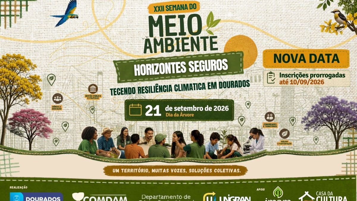 Imam prorroga inscrições de trabalhos que serão apresentados na Eco Dourados