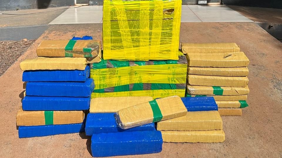Polícia Civil apreende 80 quilos de maconha e munições durante operação