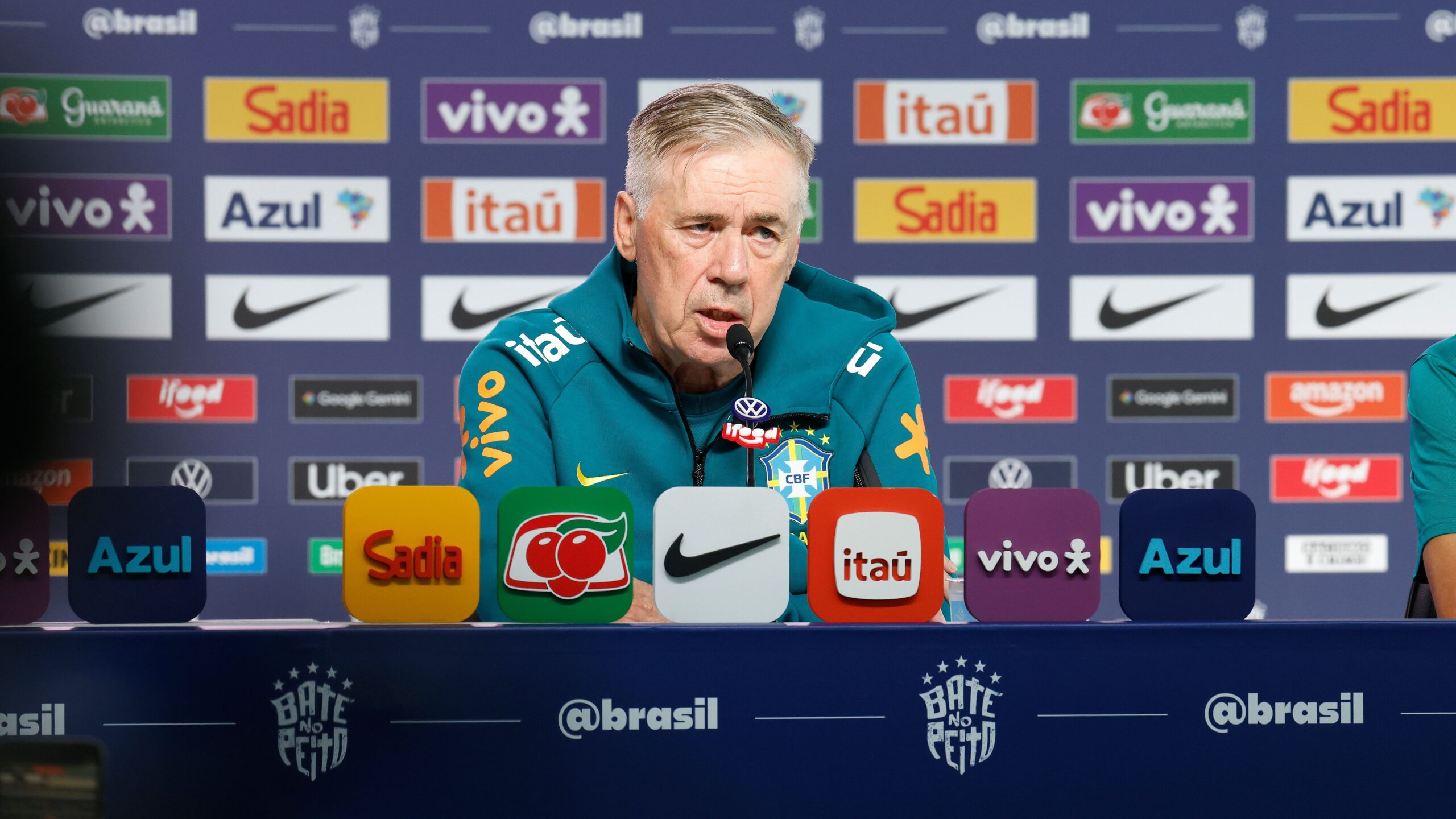 Ancelotti anuncia escalação do Brasil para amistoso com o Panamá Ancelotti anuncia escalação do Brasil para amistoso com o Panamá
