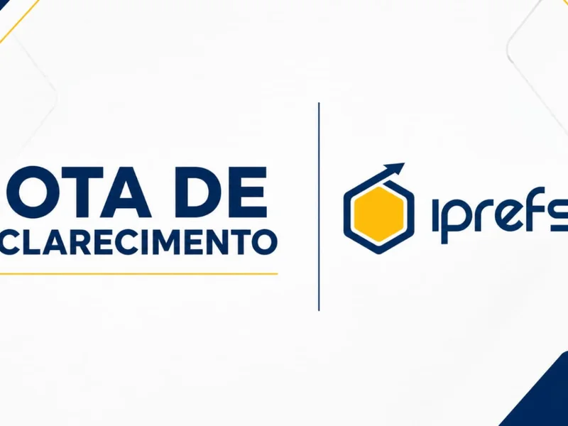 IPREFSUL divulga nota de esclarecimento sobre investimento investigado pela Polícia Federal IPREFSUL divulga nota de esclarecimento sobre investimento investigado pela Polícia Federal