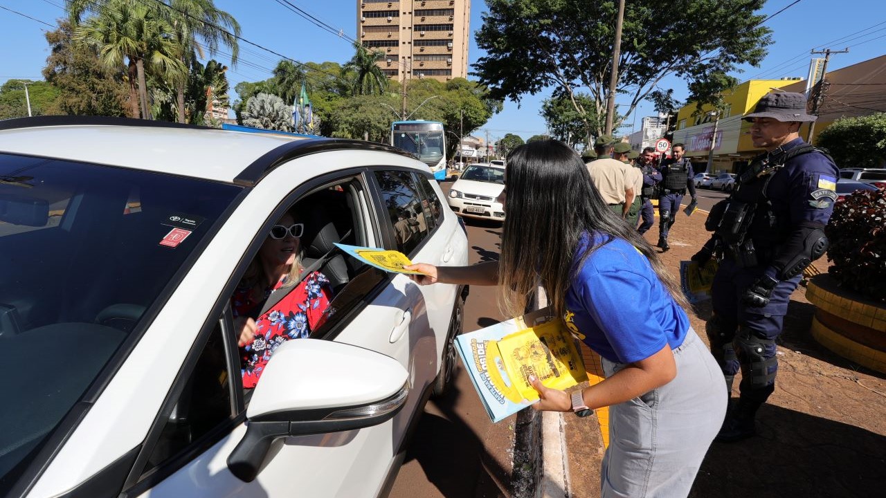 Maio Amarelo em Dourados tem palestras e blitz educativa nesta semana