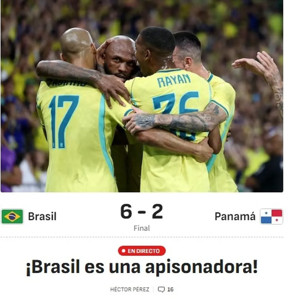 Brasil goleia Panamá no Maracanã em amistoso antes da Copa