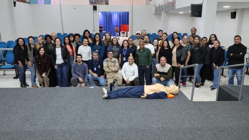 Servidores da Câmara de Dourados recebem capacitação em primeiros socorros