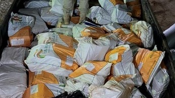 PRF apreende 4 toneladas de maconha em Ponta Porã