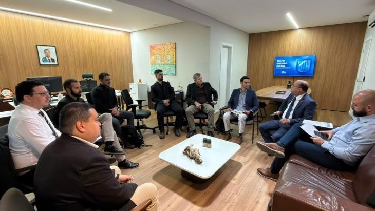 Governo de MS debate agronegócio, inovação e logística em reunião com delegação da Nova Zelândia Governo de MS debate agronegócio, inovação e logística em reunião com delegação da Nova Zelândia