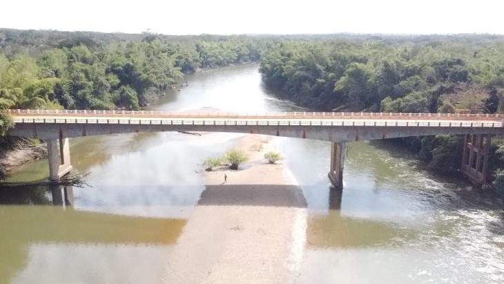 Ponte sobre o Rio Miranda será interditada na próxima segunda para avanço da obra na MS-345 Ponte sobre o Rio Miranda será interditada na próxima segunda para avanço da obra na MS-345