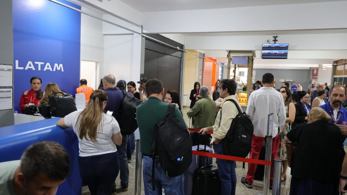 Aeroporto de Dourados recebeu 27.675 passageiros nos 5 primeiros meses de 2026