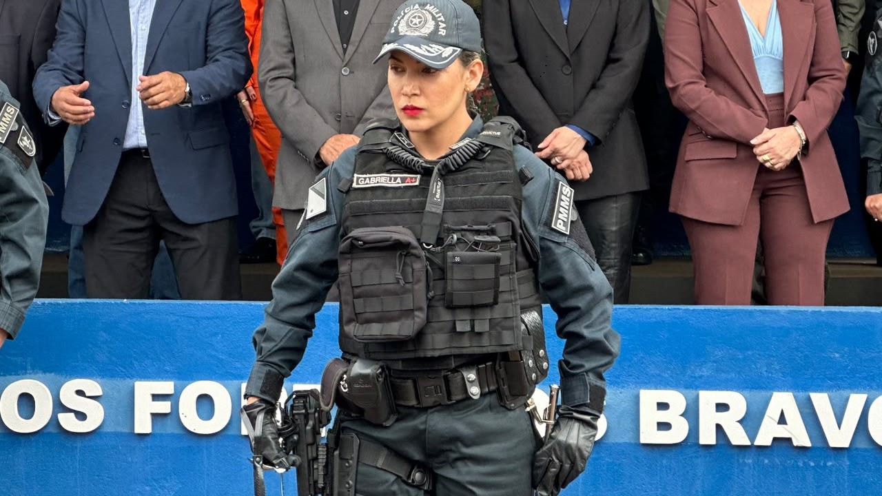 Troca de comando: tenente-coronel Gabriella Fernandes assume 3º Batalhão da PM em Dourados