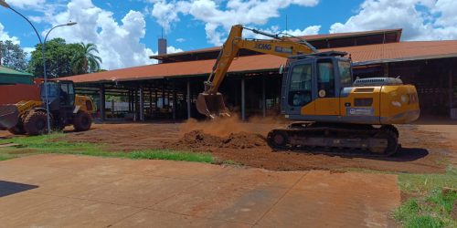 Feira Central da rua Cafelândia está recebendo serviços de limpeza e revitalização – Foto: Divulgação