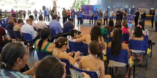 Lançamento do Educart ocorreu no Jorjão e unidades da REME passam a contar com diversas atividades no contraturno. Foto: A. Frota