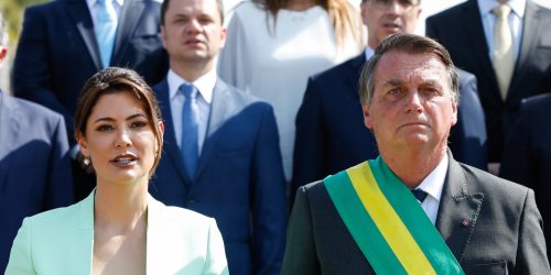 (Brasília - DF, 07/09/2021) Hasteamento da Bandeira Nacional. Foto: Alan Santos/PR