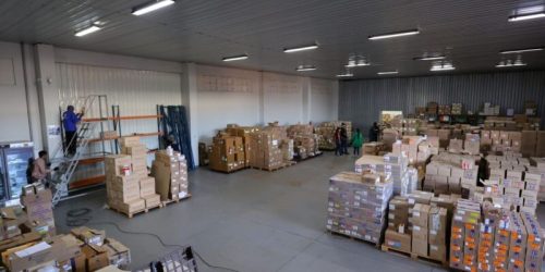 Almoxarifado da Secretária de Saúde será organizado verticalmente em até quatro dias. Foto: A. Frota