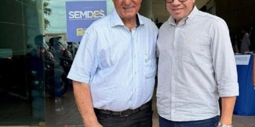 Zé Teixeira e Pedro Pepa durante agenda pública. (Foto: Reprodução)
