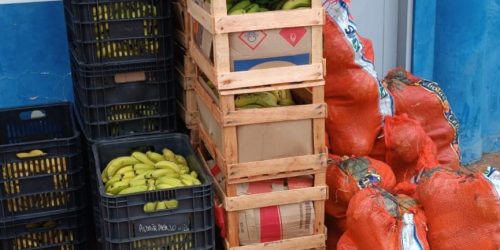 Alimentos da agricultura familiar estão sendo entregues a 11 entidades assistenciais de Dourados. Foto: Semaf