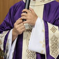 Padre Aldir da Silva celebrou a missa