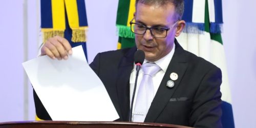 Inspetor Cabral (PSD) levantou a questão e votou contra na Sessão Ordinária da última segunda-feira (Foto: Valdenir Rodrigues/CMD)