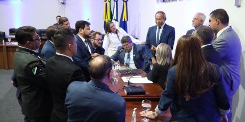 Vereadores se reuniram para a oitava Sessão Ordinária do ano legislativo (Foto: Valdenir Rodrigues/CMD)