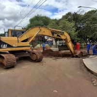 Prefeitura retoma recuperação de ruas e obras em erosão com pausa nas chuvas