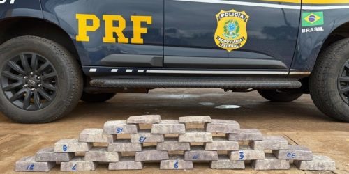 PRF apreende 160 Kg de prata em Mato Grosso do Sul
