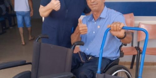 Vereador Alex Cadeirante (PSDB) procura atender demandas da Saúde (Foto: Valdenir Rodrigues/CMD)