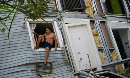 O terremoto causou devastação em diversas localidades venezuelanas – foto: Federico Parra/AFP