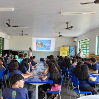 Agetran leva educação para o trânsito à Escola Estadual Pastor Daniel Berg