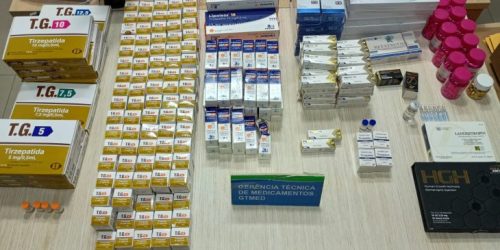 Vigilância Sanitária apreende canetas emagrecedoras e ampolas irregulares enviadas pelos Correios em MS