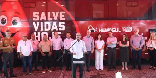 Nova unidade móvel do Hemosul chega para ampliar captação de sangue em MS