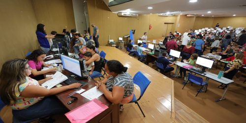 Mutirão Cadastro Único em Ação realiza a terceira edição na próxima semana no auditório do Centro Administrativo Municipal – Foto: A. Frota
