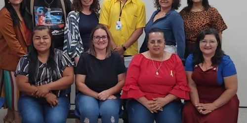 Comissão que vai coordenar em Dourados a elaboração do Plano Municipal do Livro, Leitura, Escrita e Biblioteca. Divulgação/Assecom