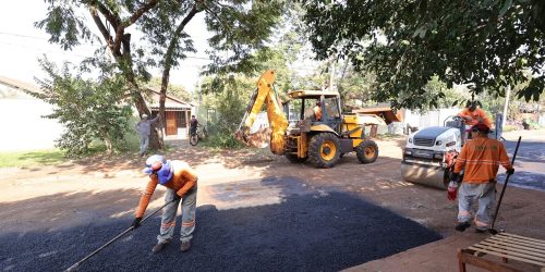 Recuperação asfáltica no Grande Flórida atende demanda antiga de moradores da região- Fotos: A. Frota