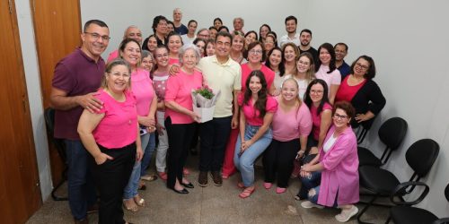 Prefeito Marçal Filho participa de momento de celebração na Semas e enaltece trabalho que vem sendo realizado pelo público- Foto: A. Frota