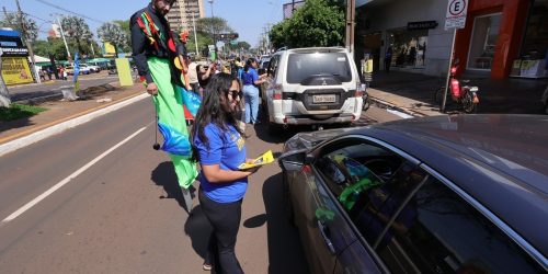 Agetran conscientiza população sobre respeito às vagas de idosos e pessoas com deficiência