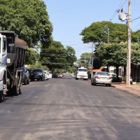 Recapeamento das ruas Clóvis Cerzósimo e Iguaçu passa de 70%