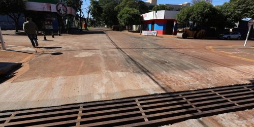 A obra incluiu construção de boca de dragão, drenagem e caixa de passagem de água pluvial – Fotos: A. Frota