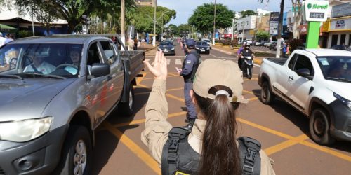 Agência Municipal de Trânsito de Dourados vai intensificar as blitzes educativas durante a campanha Maio Amarelo. Foto: Divulgação/Agetran