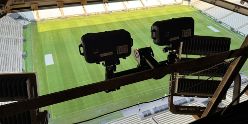 Câmeras foram instaladas na Neo Química Arena para a implementação do impedimento semiautomático
Créditos: Divulgação/ Corinthians