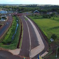 Obras importantes como a duplicação do trecho da Avenida Aziz Rasselen, na região do Parque Antenor Martins, marcaram o começo da gestão Marçal Filho. Foto – A. Frota