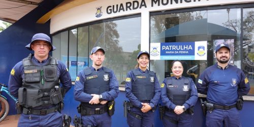 Prefeitura destinou o espaço de uso da Guarda Municipal, situado na Praça Antônio João, para ser base da Patrulha Maria da Penha. Foto: A. Frota